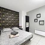 Cosy Nid, Terrasse & 2 Parkings Daire